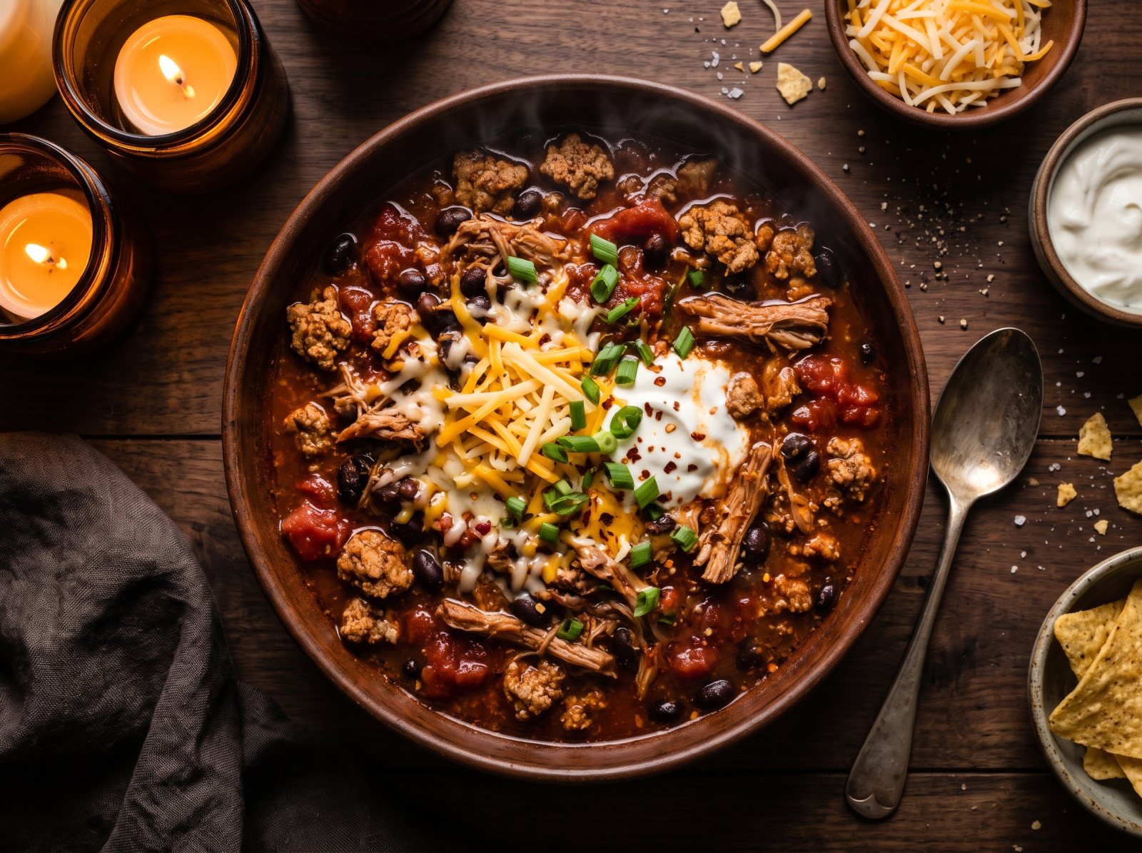 Photo of Turkey & Pulled Pork Chili